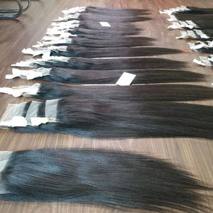 Pelucas Frontales de Cabello Remy de Lujo de 28 Pulgadas, las Más Vendidas de Fábrica en Vietnam, Extensiones de Cabello Humano con Textura Rizada/Ondulada, Todos los Colores, las Mejores - Product Image 1