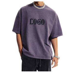 <span class=keywords><strong>T</strong></span>-<span class=keywords><strong>shirt</strong></span> da <span class=keywords><strong>uomo</strong></span> girocollo 100% cotone, vestibilità regular, 300g, traspirante, ecologica, antipiega, personalizzabile, qualità unica, MOQ basso, 2026 - Product Image 4