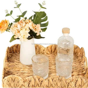 Cesta de Jacinto de Agua Ecológica y Duradera, Hecha a Mano, Natural, Personalizable, de Grado Comercial, Moderna y Decorativa para el Hogar y Hoteles - Product Image 4