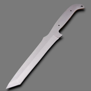 Couteau de camping, de chasse et de sports de plein air multifonctionnel à lame fixe de 8 pouces en acier au carbone personnalisable - Grade industriel - Product Image 1