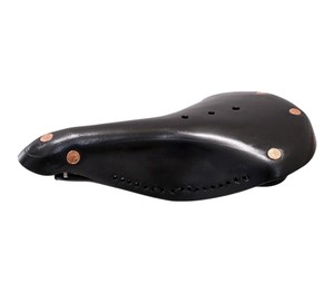 Asiento de Bicicleta de Cuero Estilo Vintage Premium, Hecho a Mano, Ergonómico y Cómodo, Cojín para Ciclismo de Larga Distancia - Product Image 1