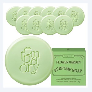 korean skin care products WB Temporary Perfume Bath <b>Soap</b> <b>Flower</b> Garden Scent 75g 10 Pieces Made in Korea - Product Image 6