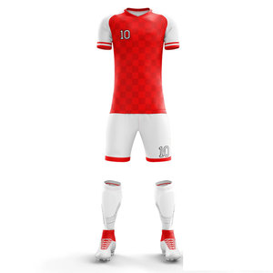 ODM Men's Soccer Jersey Set OEM Football Uniform Team Wear Kits Sublimation Design <b>Compression</b> Rugby Sportswear Uniform Sets - Product Image 2