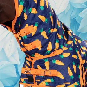 शीर्ष गुणवत्ता वाले घोड़े की सवारी रग्स के साथ नए डिजाइन किए गए आउटडोर वाटरप्रूफ हॉर्स रग - Product Image 4