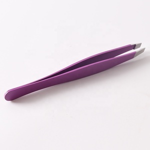 Pinces à cils en acier inoxydable de haute qualité, très vendues, couleur personnalisée, outils de beauté, pinces à cils - Product Image 3