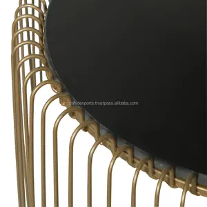 High Quality Metal Coffee <b>Table</b> Luxury Interior Decor Furniture Contemporary Designer Metal Coffee <b>Table</b> Premium Home Furniture - Product Image 4