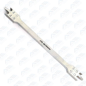Medidor de Altura de Bracket Dental de Acero Inoxidable Dall Finish, Equipos Dentales, Instrumentos Dentales, Instrumentos Médicos - Product Image 2
