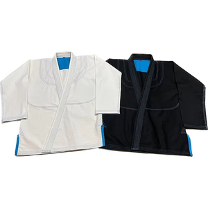 Uniforme de Artes Marciales de Jiu Jitsu Brasileño Unisex Personalizado de Alta Calidad OEM ODM, 460G, Poliéster y Algodón Transpirable - Product Image 5