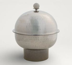 Nouvelle arrivée : Plat à gratin rond en acier inoxydable avec couvercle en dôme, chauffe-plat isolé pour la maison, l'hôtel et la restauration - Product Image 1