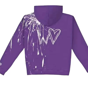 Ensemble de survêtement en molleton pour homme, sweat-shirt à capuche et pantalon de jogging, deux pièces, vêtements de sport d'hiver - Product Image 6