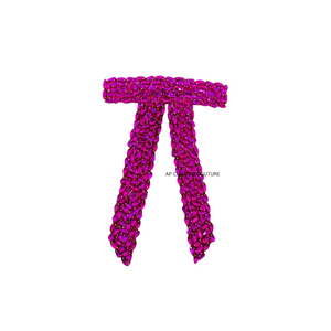 กิ๊บติดผมประดับคริสตัลและลูกปัดเงิน งานปักมือ ดีไซน์ใหม่ล่าสุด สวยวิบวับ ทันสมัย - Product Image 3