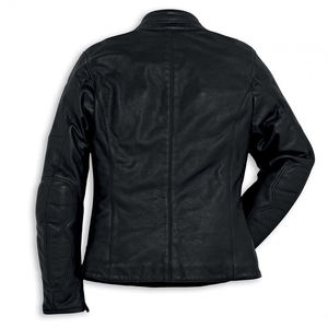 Chaqueta de Cuero Genuino para Mujer, Nueva Moda 2026, Color Sólido, Estilo Casual, Transpirable y Tejida - Product Image 2