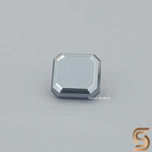 โมอิสซาไนต์ทรงแอสเชอร์สีดำเจียระไนด้วยมือ 3 กะรัต ขายดี ผ่านการทดสอบเพชรโดยผู้ตรวจสอบอิสระ SATANI - Product Image 6