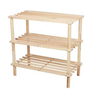 Unique Design Wooden <b>Shoe</b> Rack Organizer For Living Room <b>Storage</b> With Decorative Pattern And Stable Base <b>Shoe</b> Rack - Product Image 2