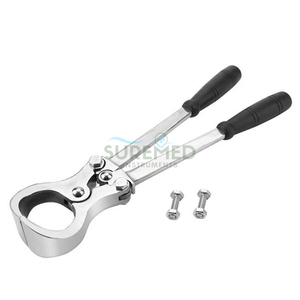 Pinzas de castración veterinarias reutilizables, emasculador veterinario, herramienta quirúrgica de acero inoxidable para uso en ganado vacuno, ovino, caprino y otros animales. - Product Image 2