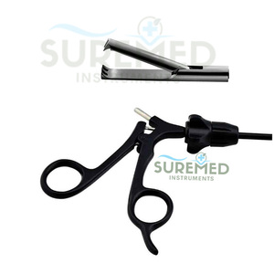 Pinza laparoscópica de boca de pez para sujetar tejido quirúrgico, atraumatizante, endoscópica, con certificación ISO13485 - Product Image 3