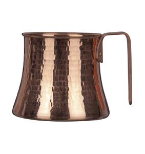 Mug en cuivre martelé artisanal avec poignée robuste, vaisselle en cuivre pur de qualité supérieure, Moscow Mule - Product Image 6