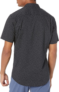 Custom Men's Hawaiian <b>Shirt</b> High Quality Cotton Single <b>Button</b> Solid Pattern Breathable Turn-down Collar <b>Half</b> Sleeve Summer <b>Shirt</b> - Product Image 6