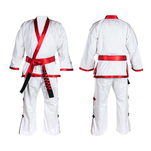 ชุดยูโด/ยิวยิตสู BJJ คุณภาพสูง น้ำหนักเบา สวมใส่สบาย ดีไซน์ใหม่ ผ้าฝ้าย 100% ด้านหน้า - Product Image 6