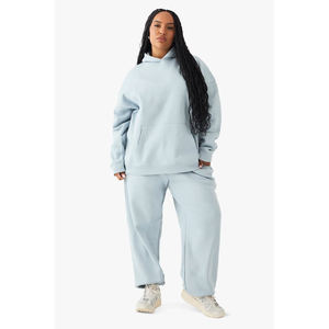 Custom <b>Embroidery</b> Sweatpants Blank Cotton Unisex Fleece Tracksuit Men 2 Pieces Jogging Suit Women Oversized Hoodie Jogger <b>Set</b> - Product Image 3