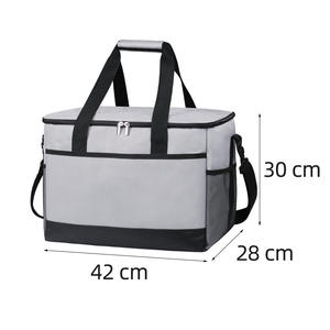 Portable 35L Thermal Cooler <b>Bag</b> Leakproof Soft Sided Picnic <b>Box</b> with Side Mesh Pockets for Outdoor Camping Drinks - Product Image 1