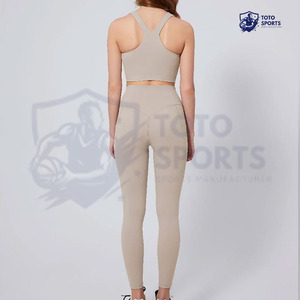 Reasonable Price High Quality Breathable Lightweight Supplier Comfortable Performance Best Supplier Fitness Wear Women Yoga Set - Product Image 4