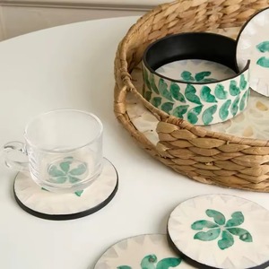 Posavasos Redondos de MDF Hechos a Mano, Modernos y Personalizables, Grosor (3mm), 9cm, para Decoración de Mesa, Cocina, Té y Bebidas - REHMAN CRAFT - Product Image 6