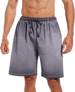 Pantalones Cortos 100% Algodón con Lavado Ácido y Bolsillos Laterales para Hombre, Corte Relajado, Estilo Vintage, Lavado a la Nieve, Tejido Grueso - Product Image 6
