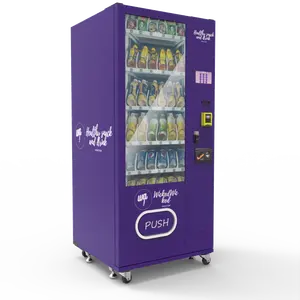 Distributore automatico di snack con frigorifero