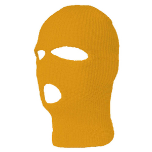 Pink Knitted Balaclava Full Face Mask 100% Polyester Unisex Adult Outdoor Wear Image - Product Image 2