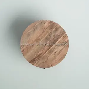 Premium Black Metal Coffee <b>Table</b> <b>Matte</b> Finish Contemporary Home Furniture Designer Iron Minimalist Metal Modern Zahid Exports - Product Image 3