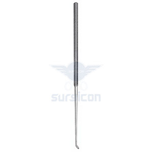 Curette Buck 16,5 cm / 6-1/2 pouces Fig. 5 Curettes chirurgicales médicales dentaires à manche rond et à pointe arrondie - Product Image 4