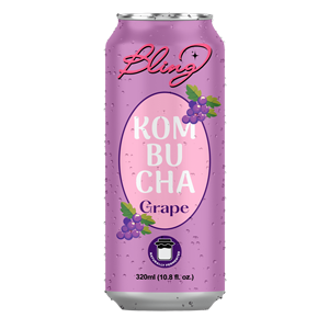 Kombucha con Sabor a Mango Natural de 330 ml, Marca Privada OEM, Jugo de Frutas y Verduras Recién Exprimido en Lata (Envasado en Lata) - Product Image 1
