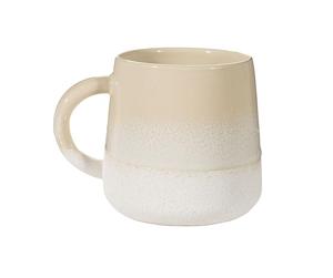 Taza de Cerámica Moderna con Base Texturizada de Doble Tono y Asa Sólida, Diseño que Conserva el Calor para un Toque Contemporáneo en la Vajilla - Product Image 3