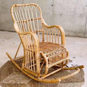 Fauteuil à bascule pour chambre et salon, chaise longue inclinable, meilleur prix, chaises à bascule en rotin - Product Image 1