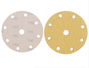 Disco de <span class=keywords><strong>lija</strong></span> amarillo personalizable ZY con respaldo de gancho y bucle <span class=keywords><strong>para</strong></span> metal/madera/automotriz, compatible con OEM - Product Image 2