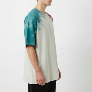 Camiseta Holgada de Moda para Hombre, Talla Grande, Cómoda para el Verano, 100% Algodón, Logotipo Personalizado Impreso, Transpirable y Ecológica - Product Image 4