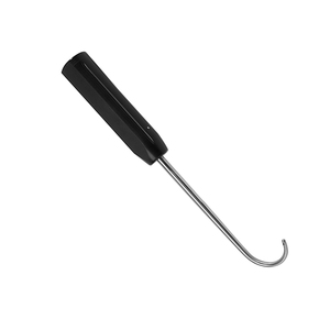 Surgical Grade Orthopedic Bone Hook 17 cm Single Ended Medium Large Stainless Steel Bone Retractor Plastic Handle Instrument - Product Image 5