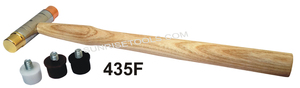 Marteau à tête en nylon remplaçable SUNTOOLS/STIPL Modèle 435H de haute qualité avec manche en métal, outils de fabrication de bijoux Punjab - Product Image 2