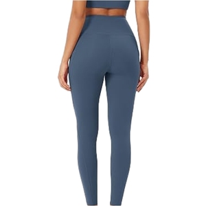 Leggings de yoga et de sport taille haute pour femme, longueur intégrale, été, haute qualité, séchage rapide, respirants, légers, entraînement fitness 2026 - Product Image 3