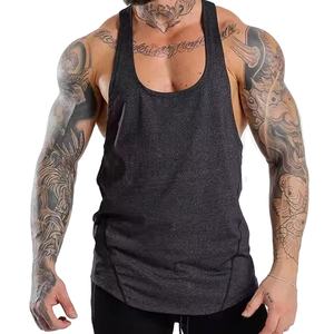 Débardeurs de sport pour hommes en polyester de qualité, pour la remise en forme et la musculation, décontractés, respirants, en maille tricotée, la meilleure tenue de sport - Product Image 6