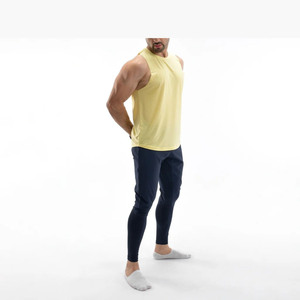 Camiseta sin Mangas de Algodón para Hombre, Personalizada, al por Mayor, de Alta Calidad, para Gimnasio, Entrenamiento, Running y Ropa Deportiva, Transpirable, de Secado Rápido, Ecológica, con Cuello Redondo - Product Image 5