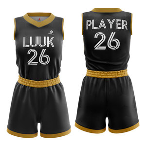 Conjunto de Pantalones Cortos y Camiseta de Baloncesto Personalizados para Mujer, Ropa Deportiva de Alto Rendimiento, Secado Rápido, Absorción de Humedad, Venta al Por Mayor, Fabricante OEM - Product Image 3