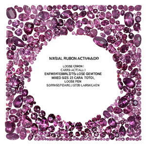 Tourmaline rubellite naturelle, pierres précieuses en vrac, tailles variées, 23 carats au total - Product Image 3
