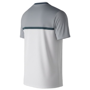 Camiseta de manga corta con bloques de color para hombre, estilo moderno y casual, ropa de calle - Product Image 2