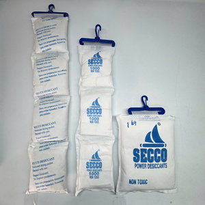 Tira Desecante Secco Container de 1 kg en Bolsas Individuales o Múltiples para Transporte Marítimo, Polvo Desecante de Cloruro de Calcio - Product Image 3