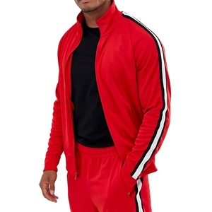 เสื้อแจ็กเก็ตมีซิปรูดสำหรับผู้ชายเสื้อแจ็กเก็ตออกแบบมาใหม่ - Product Image 1