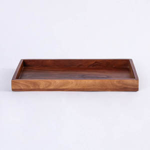 Bandeja de Servir Deslizante de Madera Hecha a Mano con Patrón Abstracto, de Alta Calidad, Diseño Elegante y Moderno, Superventas - Product Image 6