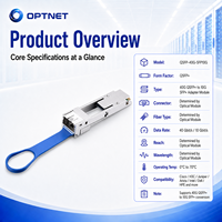 Adaptateur QSA à performance stable pour module SFP Plus 10G dans l'équipement réseau QSFP Plus QSFP 40G SFP10G