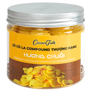 Chocolate Compuesto de Plátano HALAL para Exportación, Fabricación y Envío Directo OEM/ODM, Botones de Chocolate de Cacao para Panadería y Galletas - Product Image 1